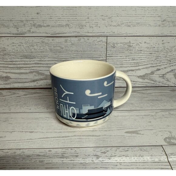 Seoul South Korea Palace Starbucks You Are Here Collection Coffee Mug 3oz 2016 - Picture 1 of 7